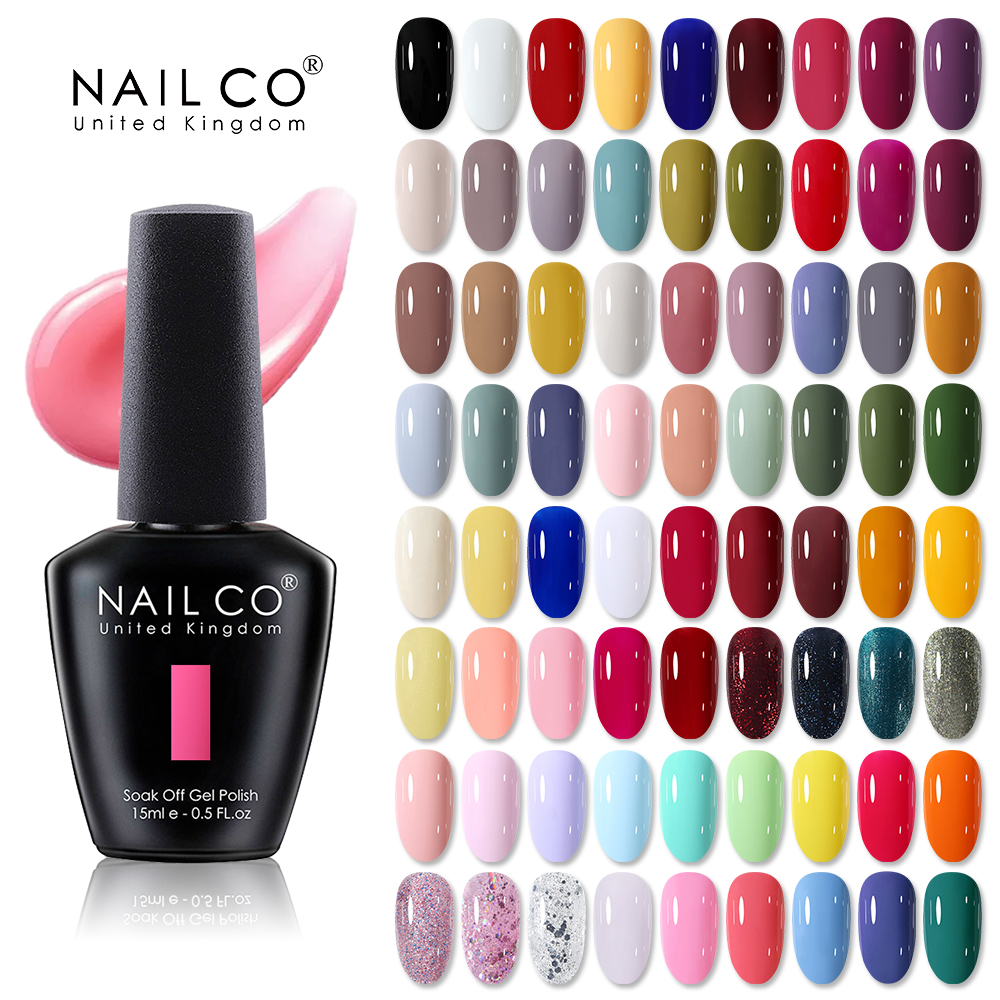 Nail Art One Piece - NAILCO 15ml Gel Nail Polish Colorful