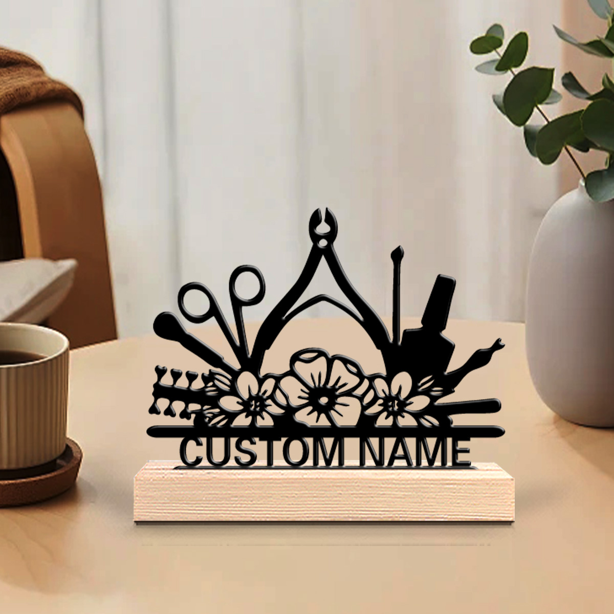 Nail Art Wedding - 1pc Stylish Personalized Custom Nail Tools