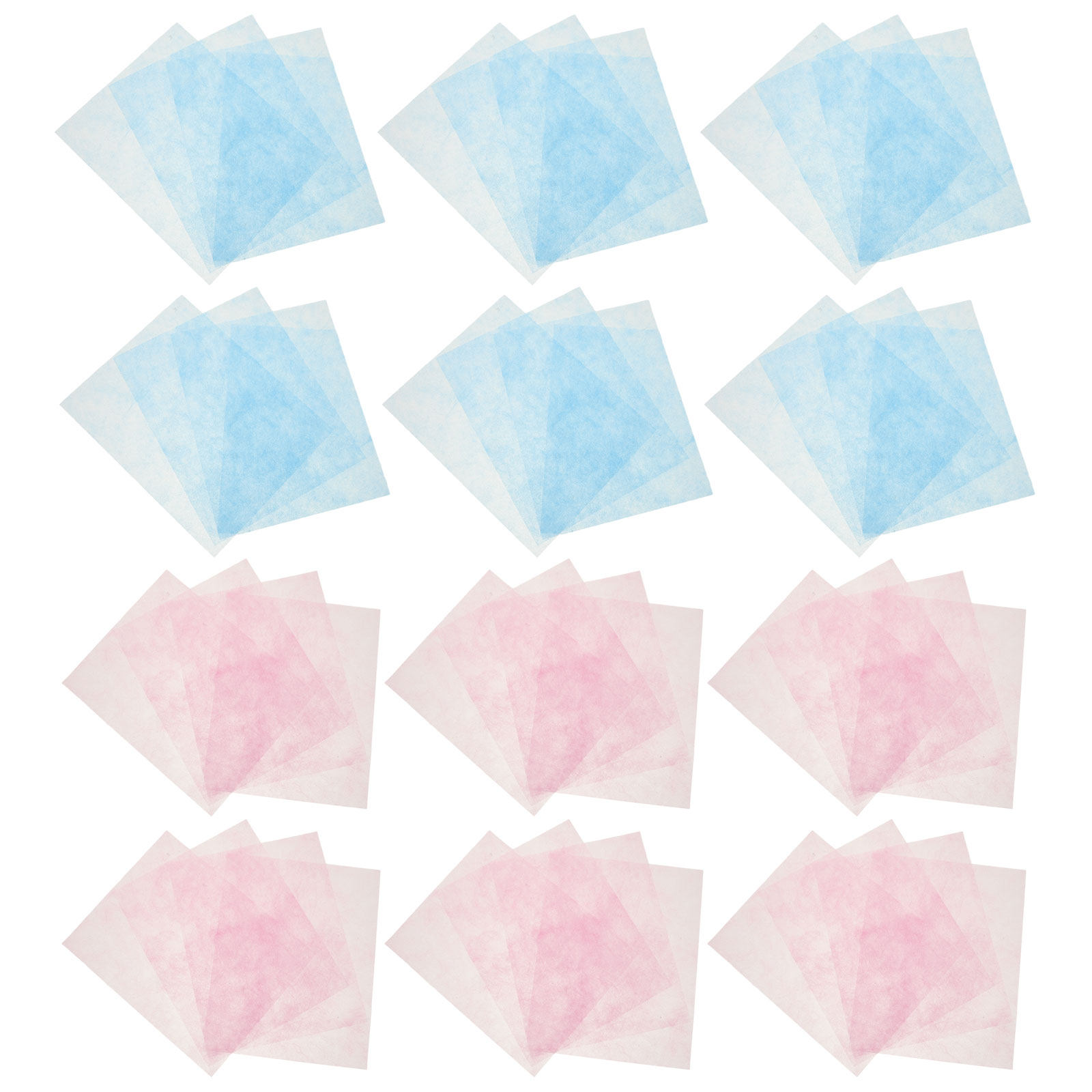 Nail Art Pink - 200 Sheets Stylish Blue Pink Disposable