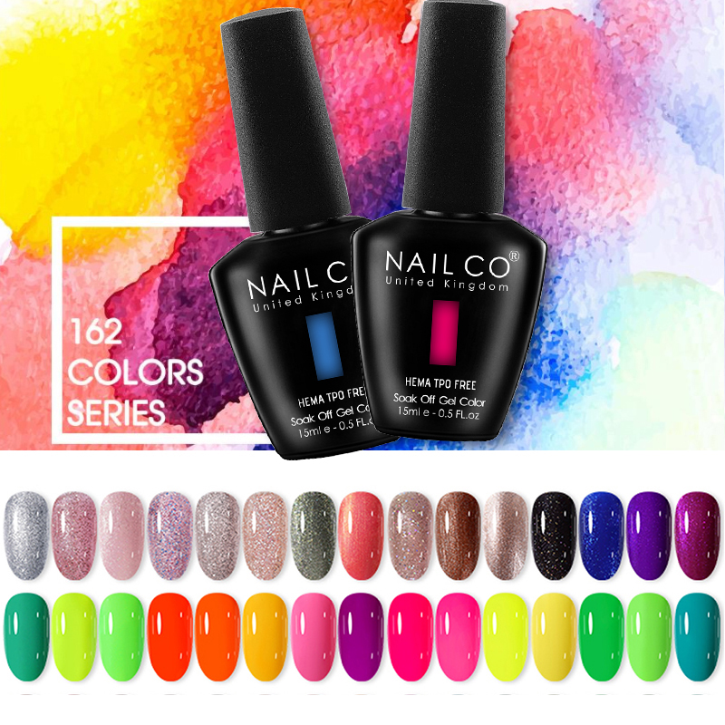 Nail Art Rainbow - NAILCO Hema TPO Free Rainbow Color