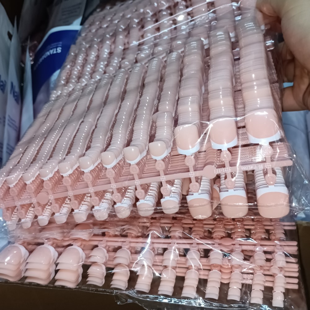 Nail Art Pink - 120pcs Square ToeNail Tips - Short