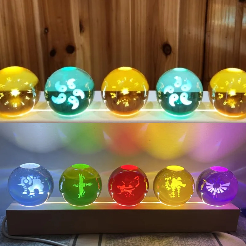Nail Art Zelda - Zeldas Legended Figures Night Light Proof