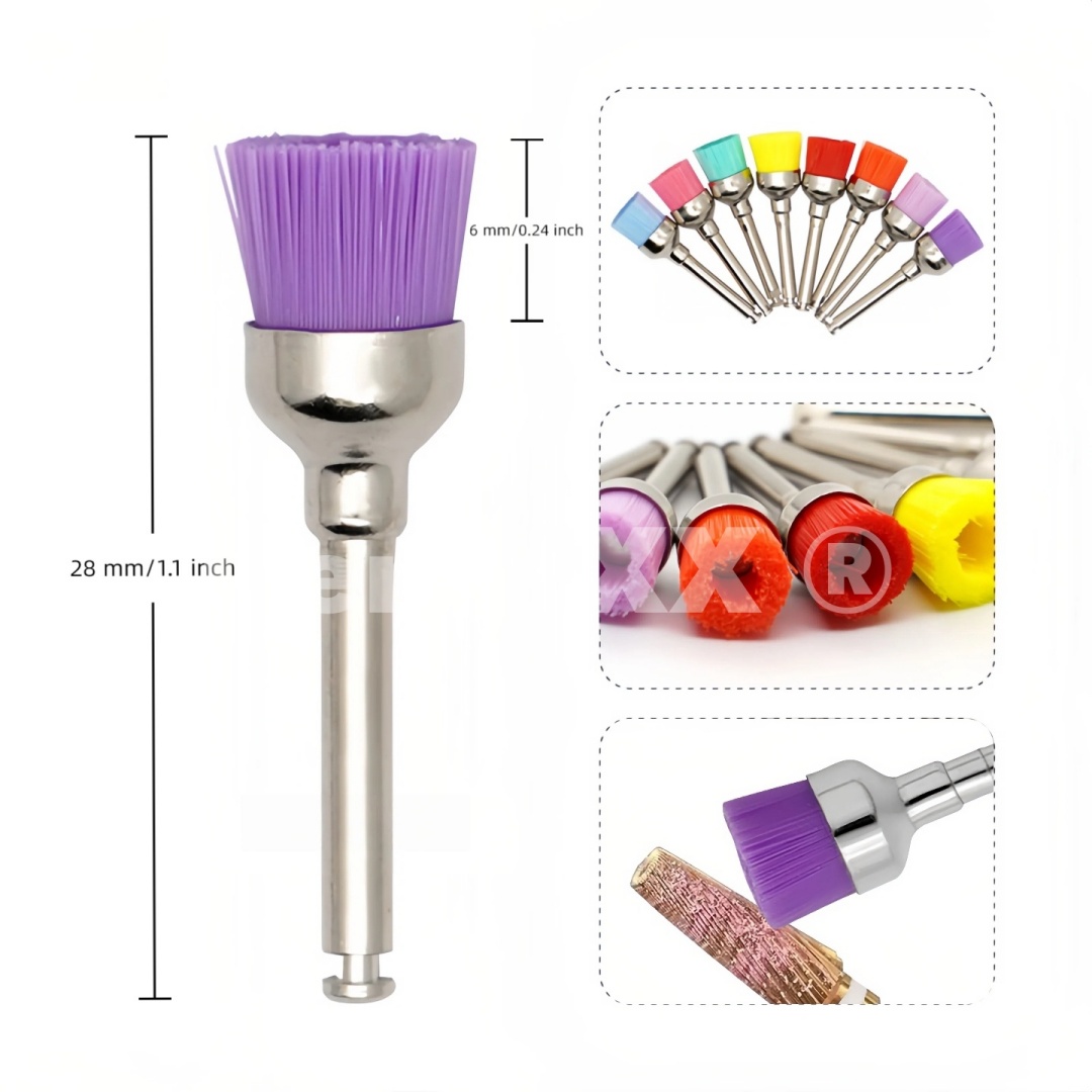 Bowl Nylon Polishing Brushes,  - Nail Art Simple ulasan dan harga