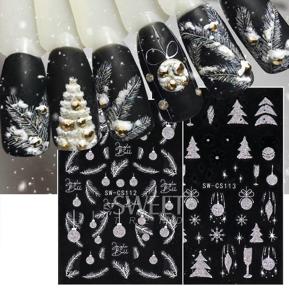 NEW Christmas Series Nail Poli - Nail Art Xmas Design ulasan dan harga