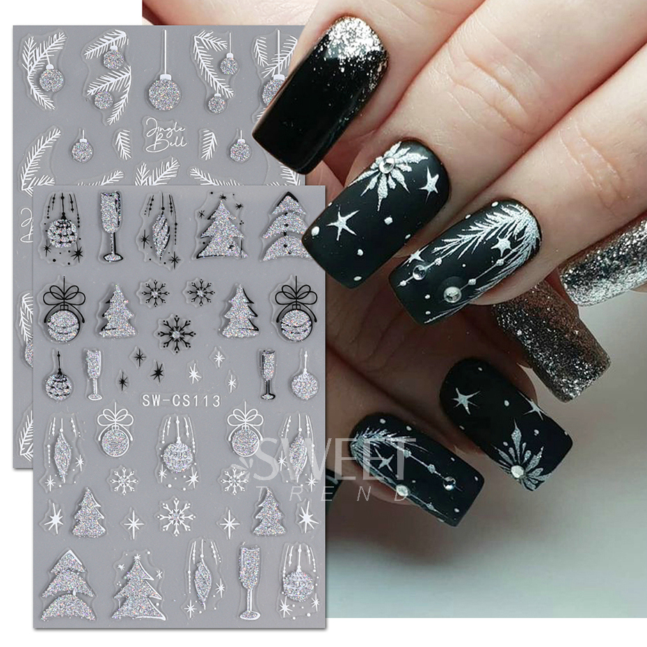 NEW Christmas Series Nail Poli - Nail Art Xmas Design ulasan dan harga