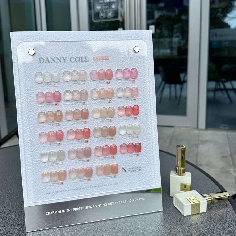 23 Pcs France Naked Color Gel  - Nail Art France ulasan dan harga