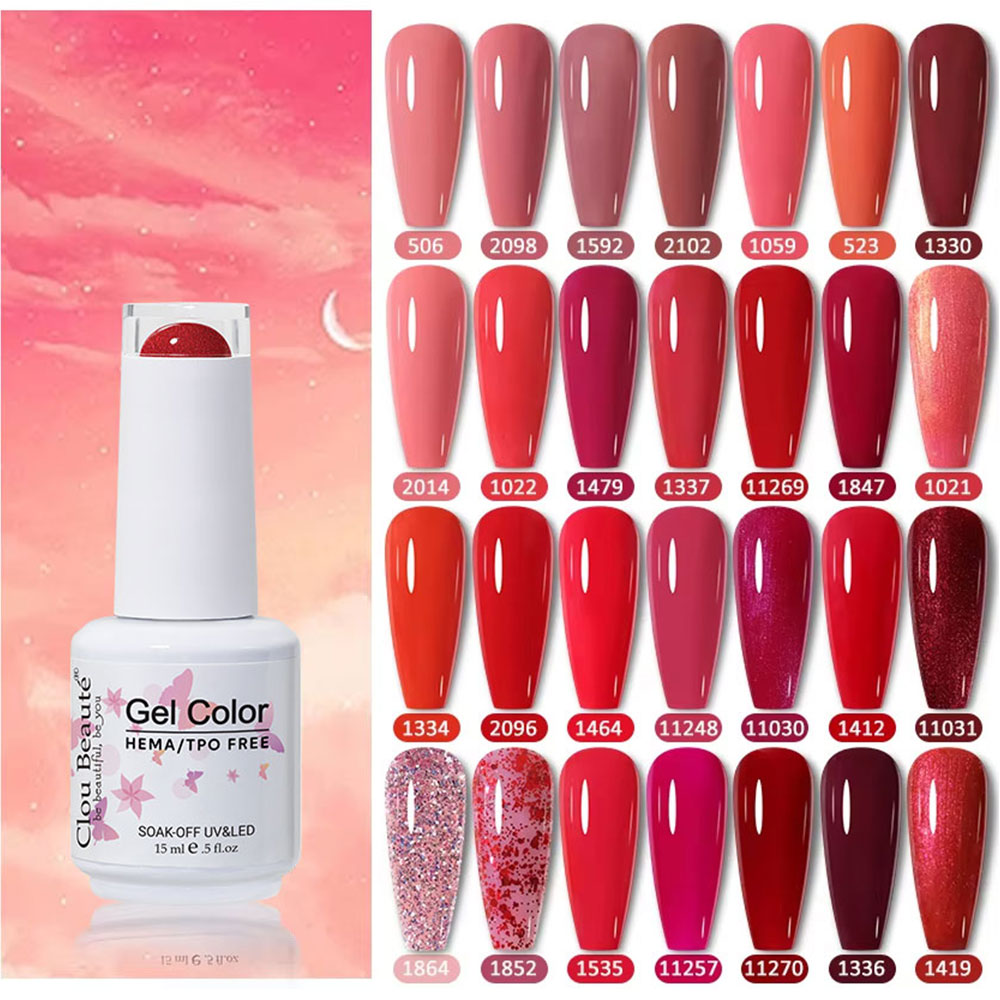 Clou Beaute 15ml Gel Nail Poli - Nail Art One Piece ulasan dan harga