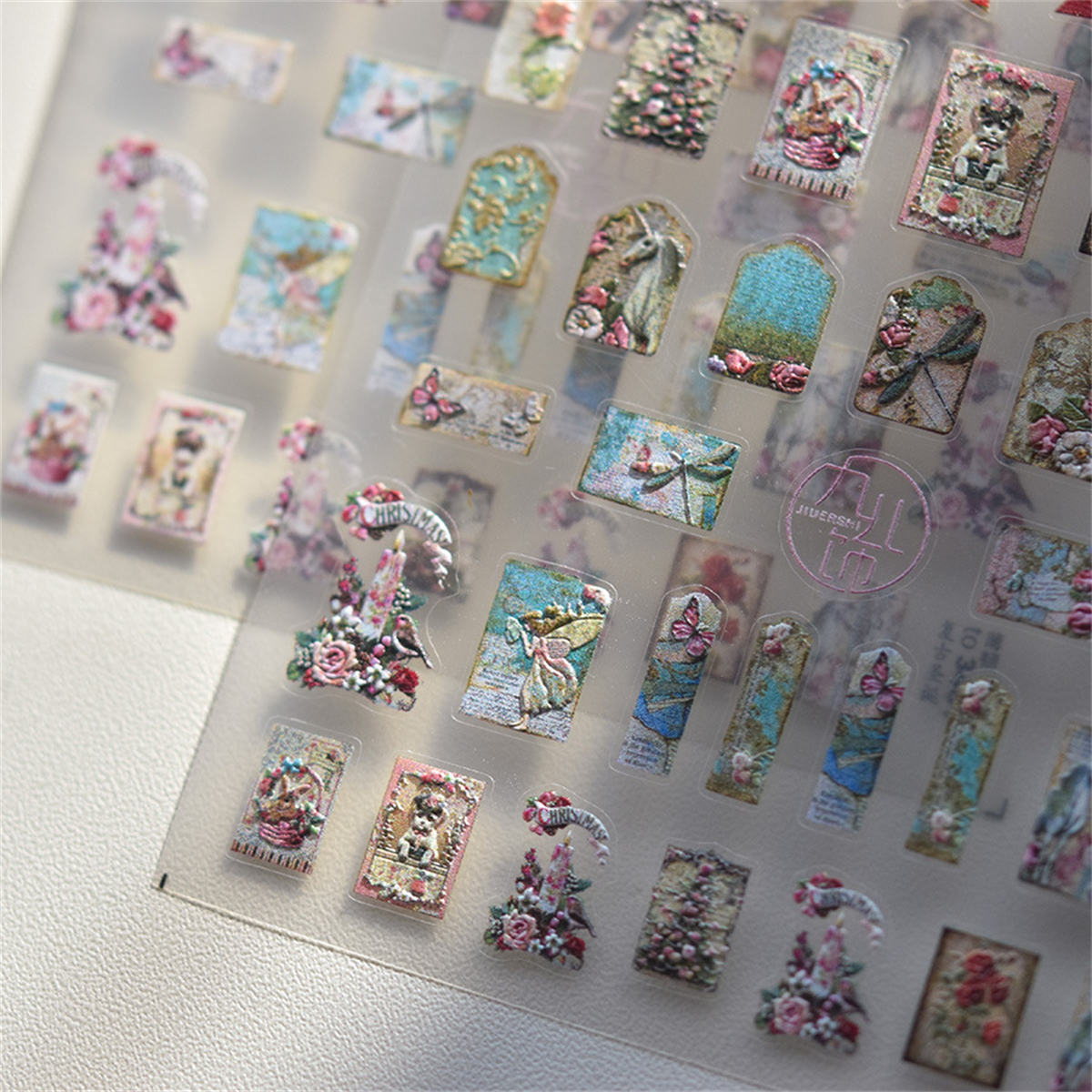 1pcs 5D 2024New English Retro  - Nail Art Zelda ulasan dan harga