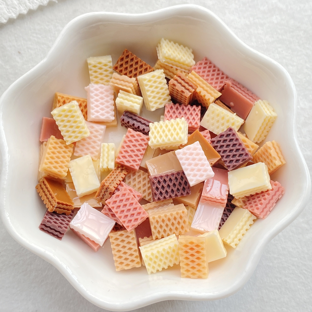 50pcs Resin Mixed Circle Grid  - Nail Art Wedding ulasan dan harga