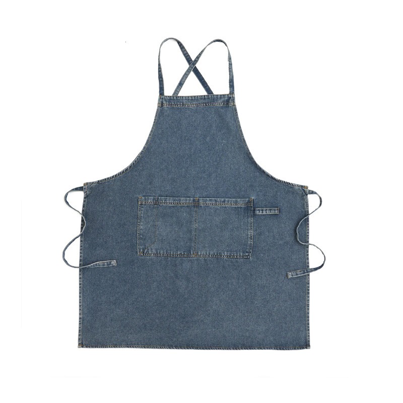 1pcs Unisex Denim Work Apron J - Nail Art Denim ulasan dan harga