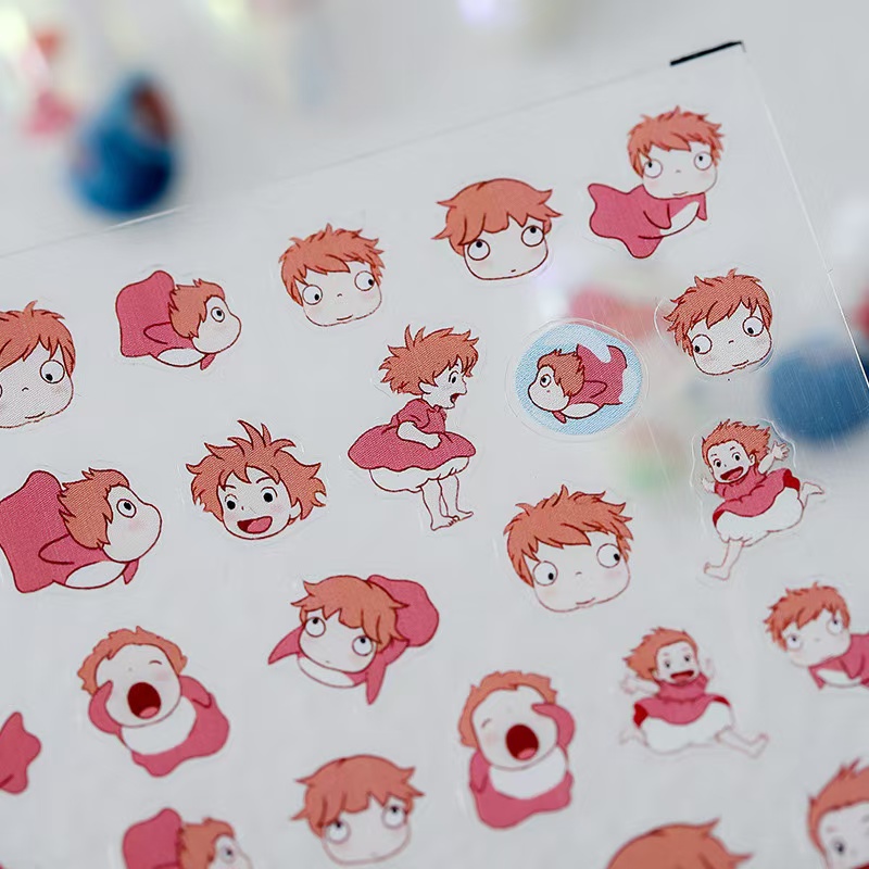 Miniso New Anime Nail Stickers - Nail Art Zelda ulasan dan harga