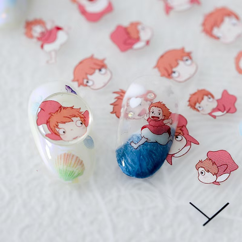 Miniso New Anime Nail Stickers - Nail Art Zelda ulasan dan harga