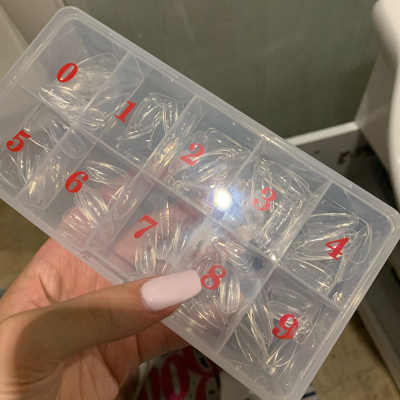 10Grids Nails Art Organizer Bo - Nail Art Glitter ulasan dan harga