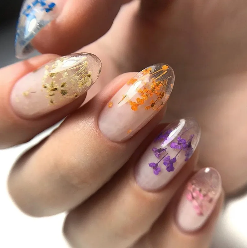 MEET ACROSS 5ml Pink Dried Flo - Nail Art Natural Pink ulasan dan harga