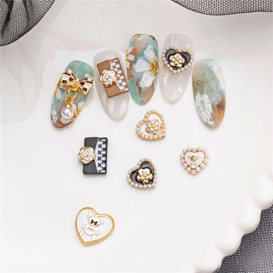 10pcs Bear Rabbit Ballet Nail  - Nail Art Lotso ulasan dan harga
