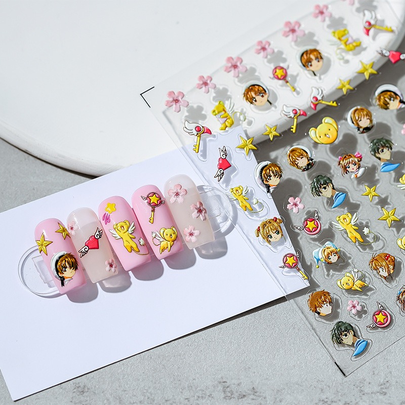 1 Piece 5D One Piece Nail Stic - Nail Art Zoro One Piece ulasan dan harga