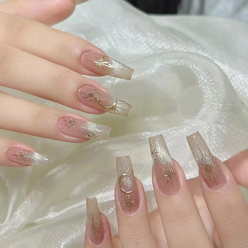 24pcs Glitter Butterfly Design - Nail Art Glitter ulasan dan harga