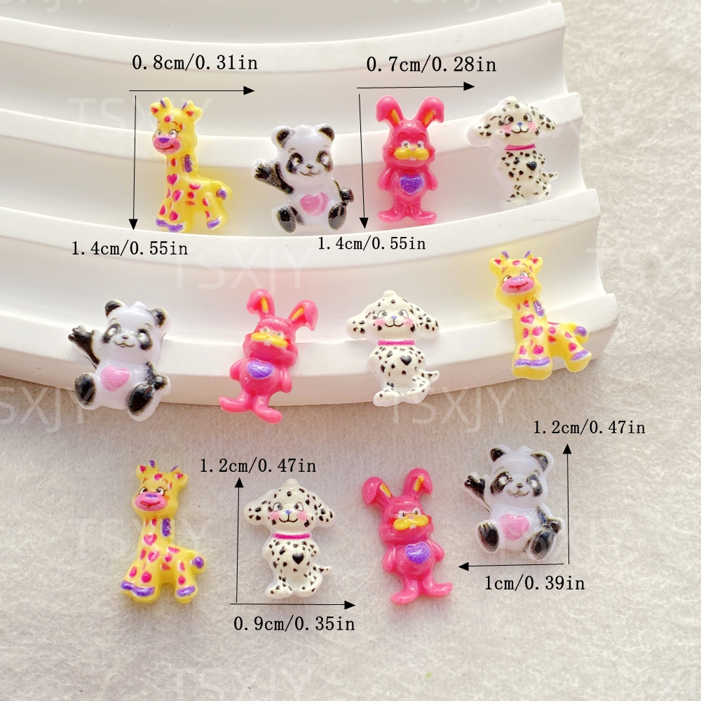 50pcs Mini colored cartoon suc - Nail Art Wedding ulasan dan harga