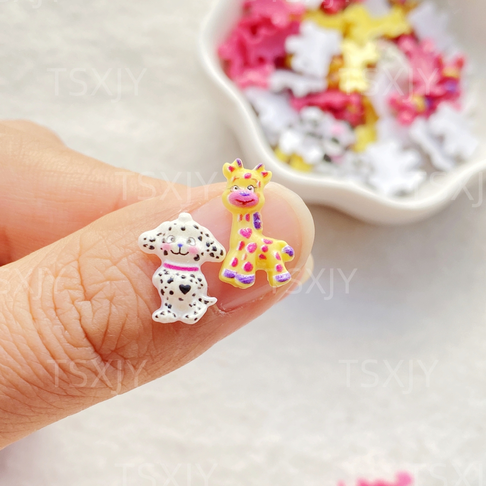 50pcs Mini colored cartoon suc - Nail Art Wedding ulasan dan harga