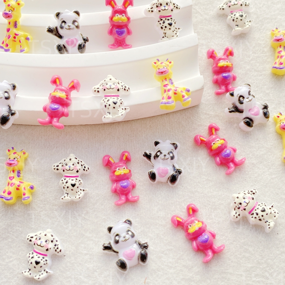 50pcs Mini colored cartoon suc - Nail Art Wedding ulasan dan harga