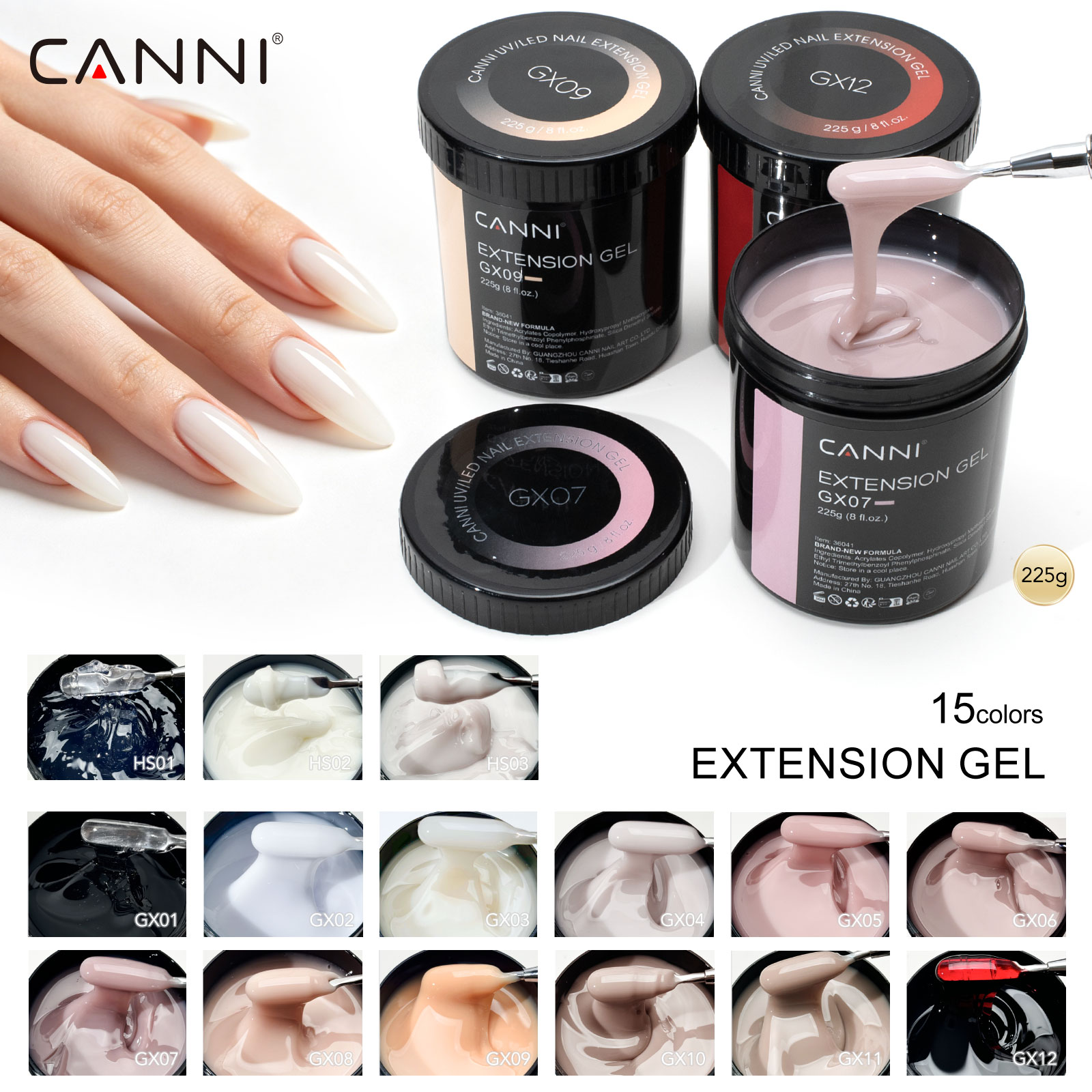CANNI 225g Refillment Camoufla - Nail Art One Piece ulasan dan harga