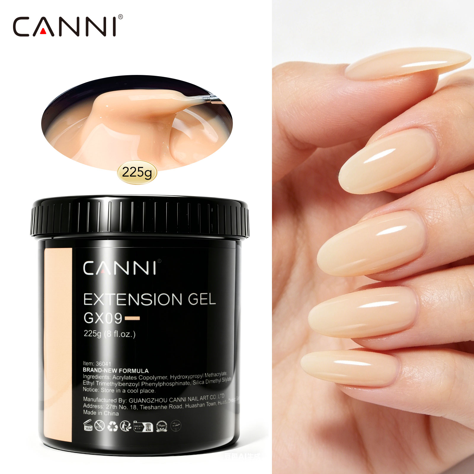 CANNI 225g Refillment Camoufla - Nail Art One Piece ulasan dan harga