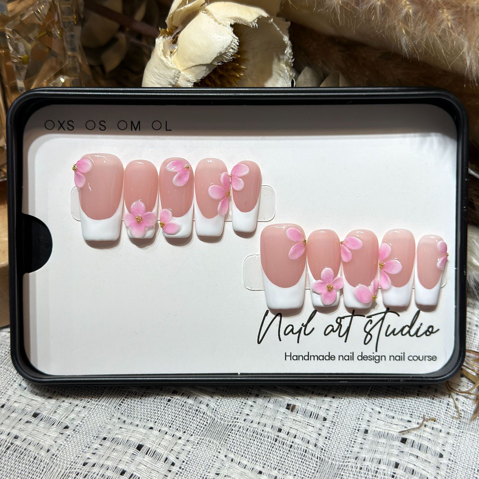 10pcs White French Style Tips  - Nail Art Wedding ulasan dan harga