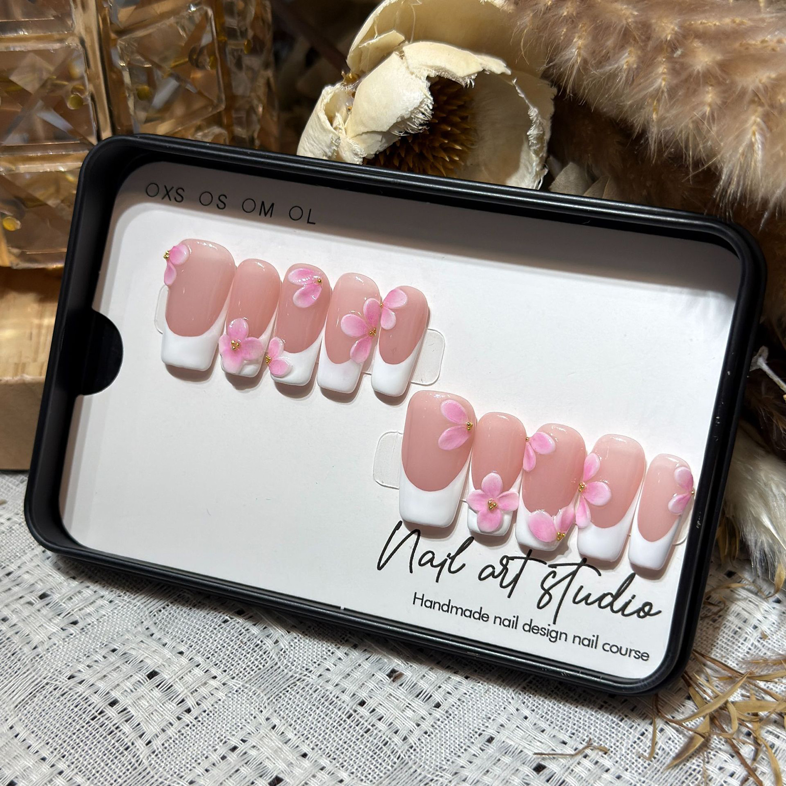 10pcs White French Style Tips  - Nail Art Wedding ulasan dan harga