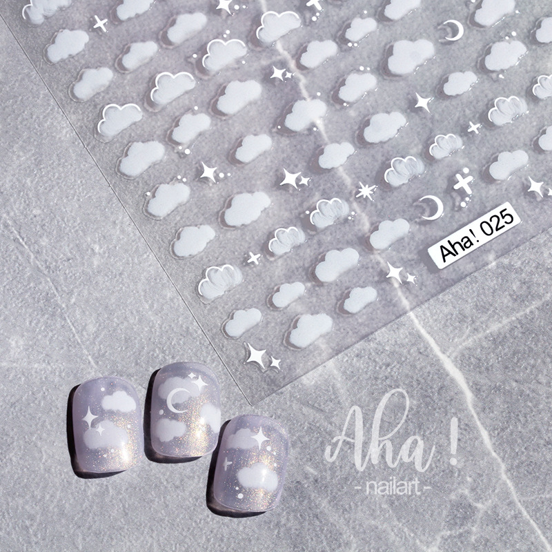 3D Translucence Nail Art Stick - Nail Art Van Gogh ulasan dan harga