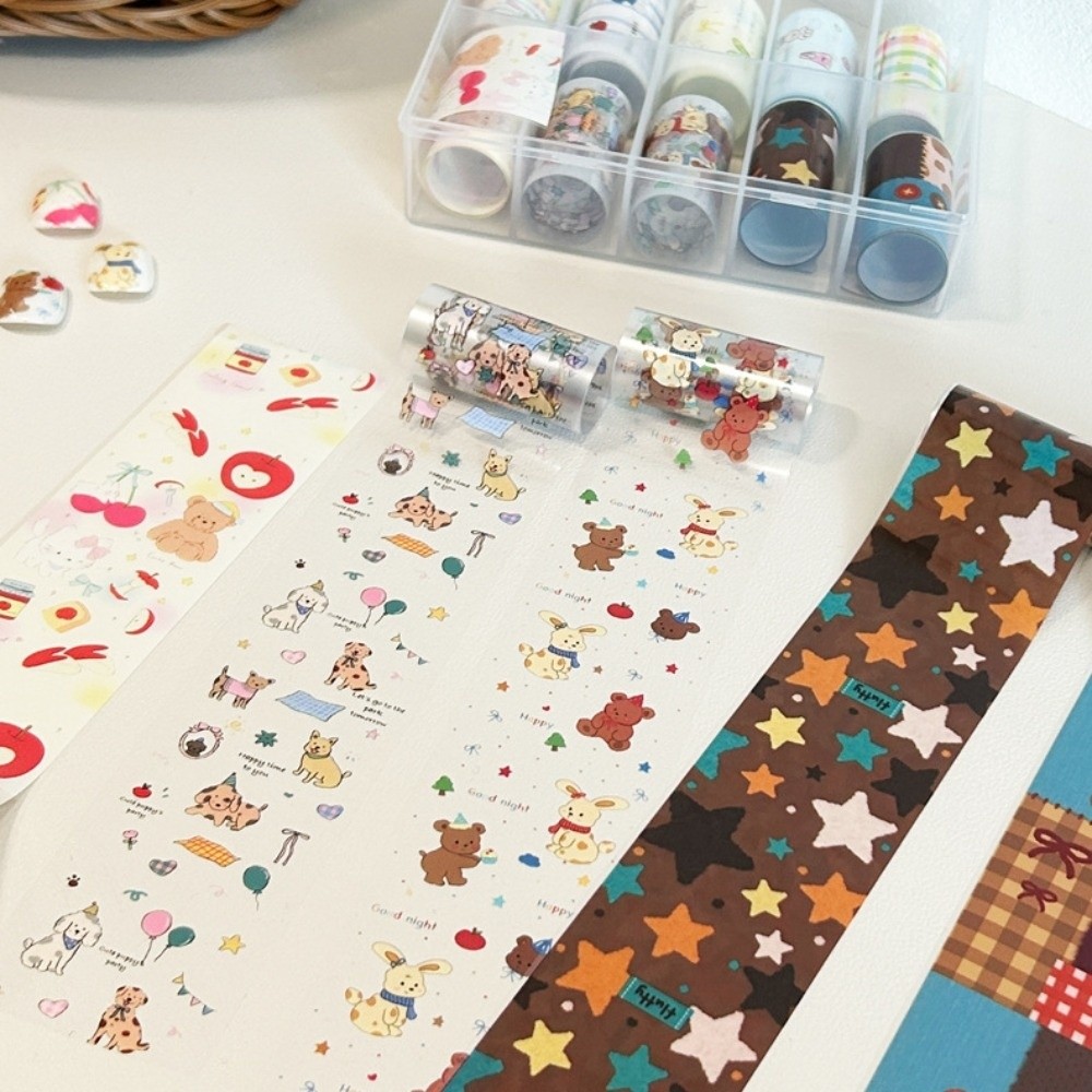 10Rolls Colorful Nail Foils Tr - Nail Art Denim ulasan dan harga
