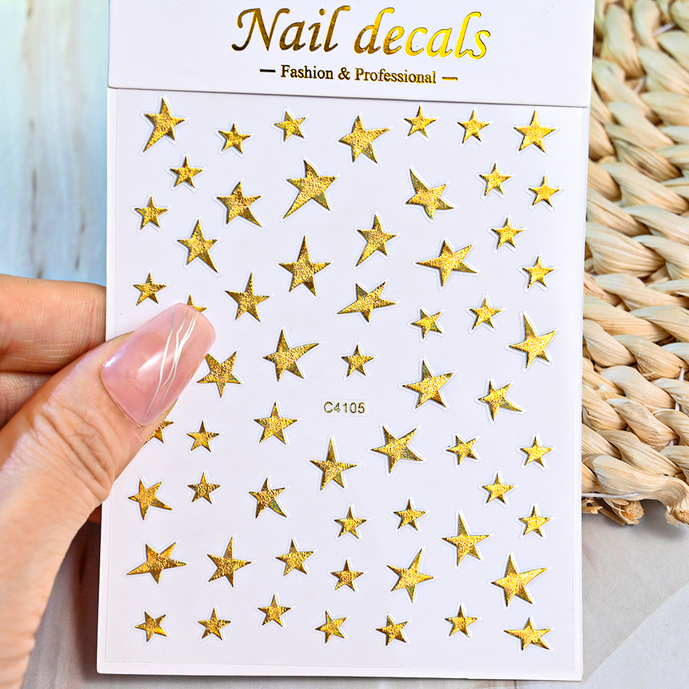3D Bronzing Laser Silver Irreg - Nail Art Zelda ulasan dan harga