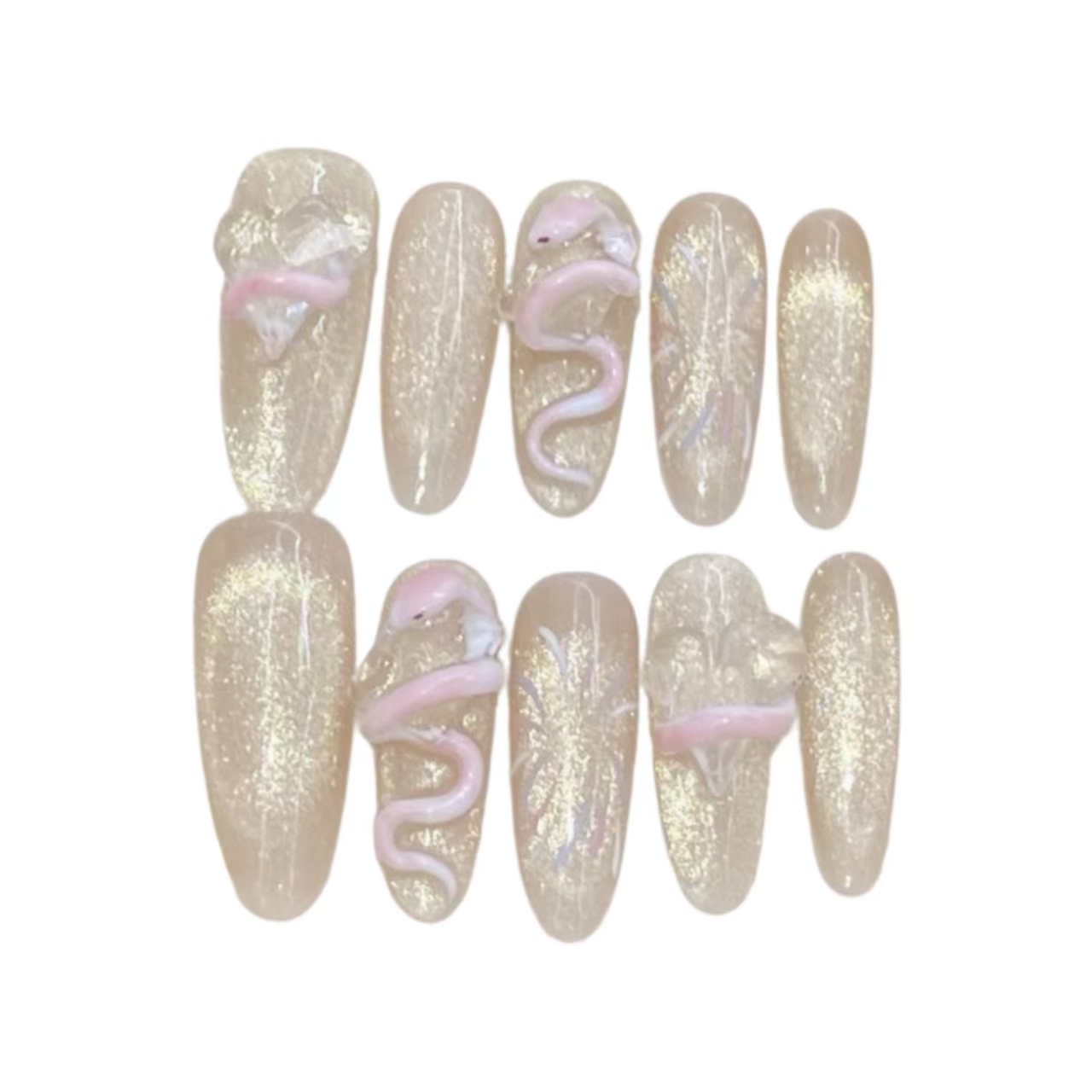 Year of The Snake Luxury Glitt - Nail Art Glitter ulasan dan harga