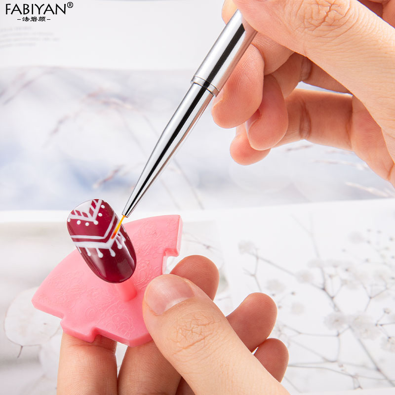 7/9/11mm 3Pcs Rainbow Nail Art - Nail Art Rainbow ulasan dan harga
