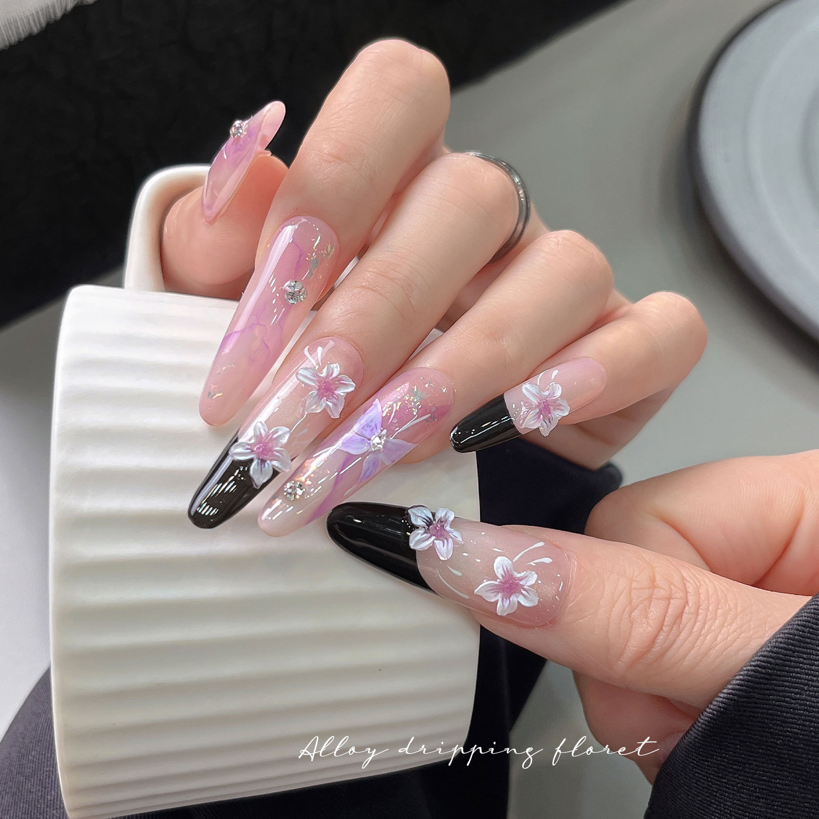 50PCS Beautiful Glazing 3D Spr - Nail Art Lotso ulasan dan harga