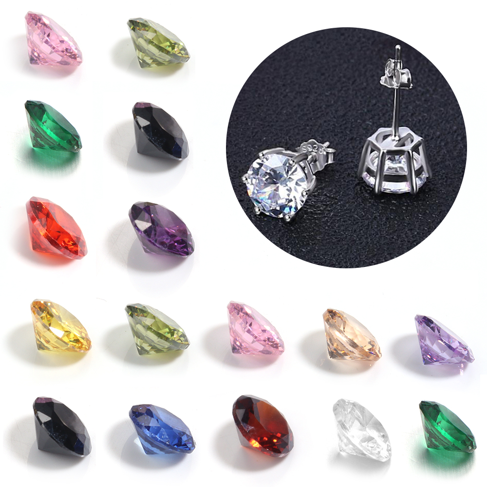 4/5/6/8mm Round Rhinestones Di - Nail Art Glitter ulasan dan harga
