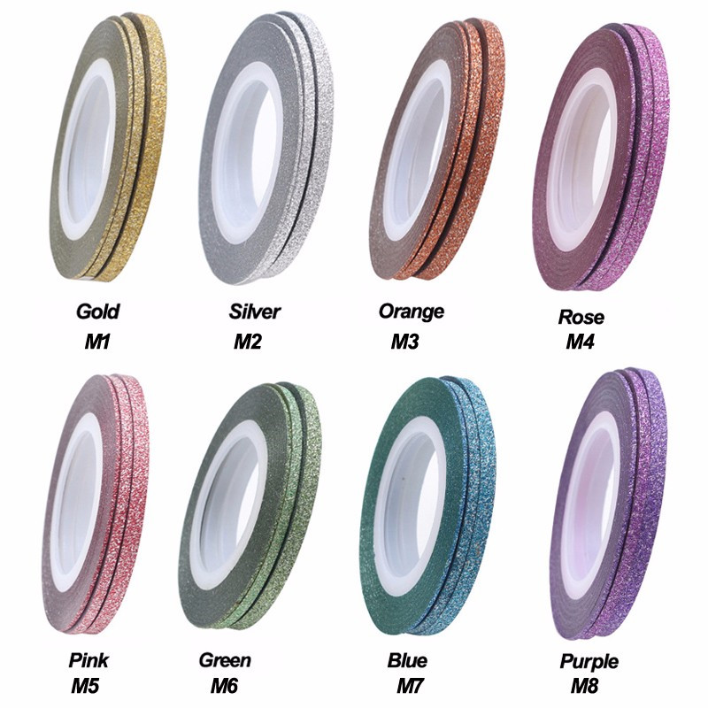 1mm/2mm/3mm Glitter Nail Art S - Nail Art Lotso ulasan dan harga