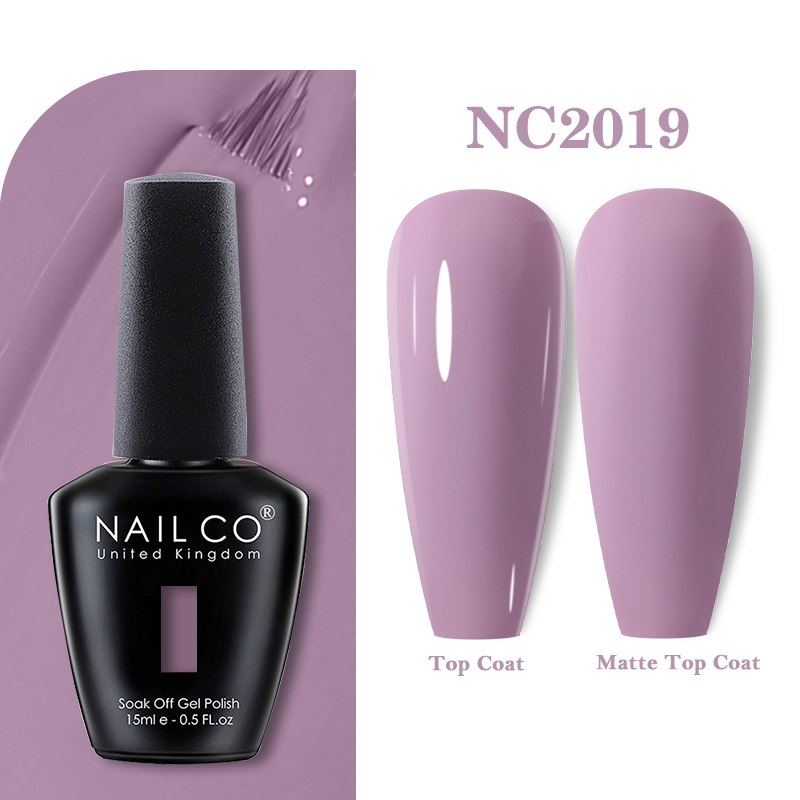 NAILCO Pink Nude Purple Colors - Nail Art Natural Pink ulasan dan harga