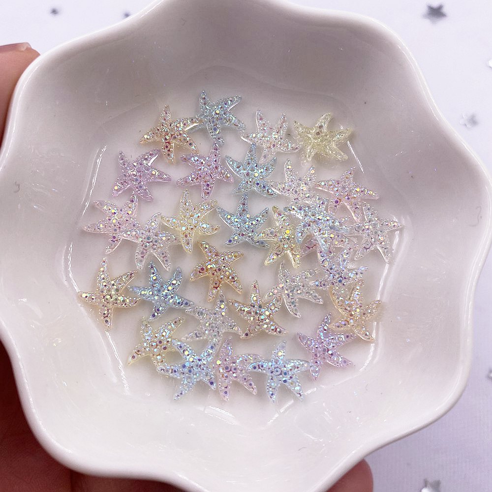 10mm Mini Shiny Star Nail Art  - Nail Art Wedding ulasan dan harga