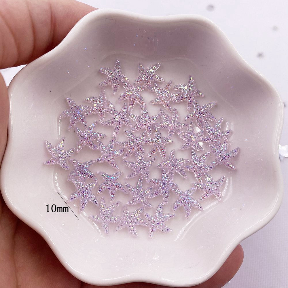 10mm Mini Shiny Star Nail Art  - Nail Art Wedding ulasan dan harga