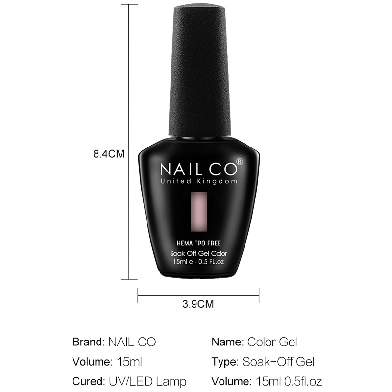NAILCO Hema TPO Free Rainbow C - Nail Art Rainbow ulasan dan harga