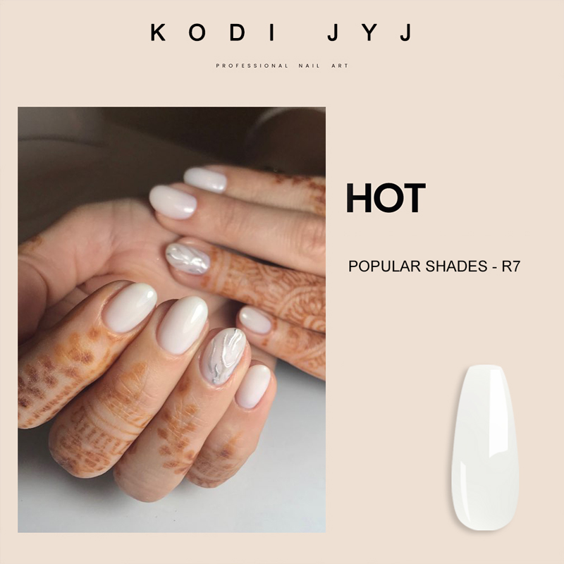 Milky White Rubber Base Gel Po - Nail Art Natural Pink ulasan dan harga