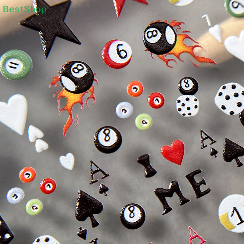 ☆☆☆3D Stereoscopic Cherry Bill - Nail Art Van Gogh ulasan dan harga