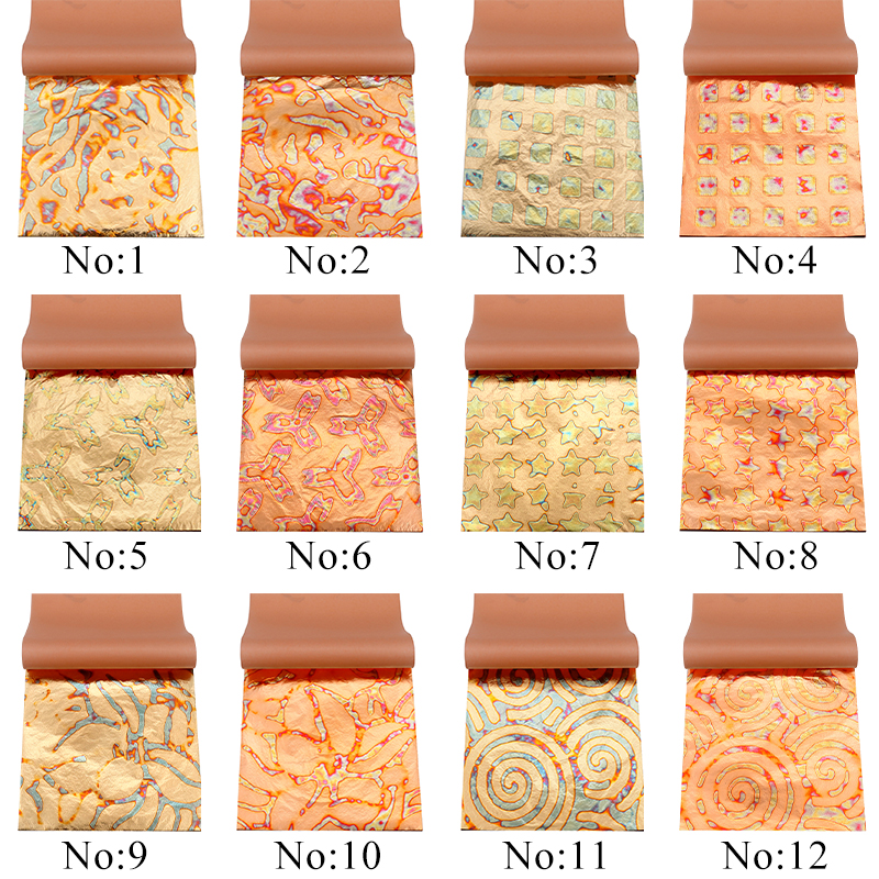 DIY 25 Sheets 14cm Booklets Va - Nail Art Wedding ulasan dan harga