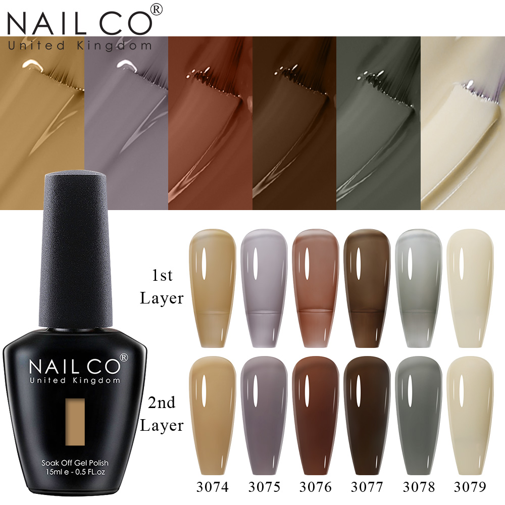 NAILCO 15ml Nail Gel Polish Ve - Nail Art One Piece ulasan dan harga