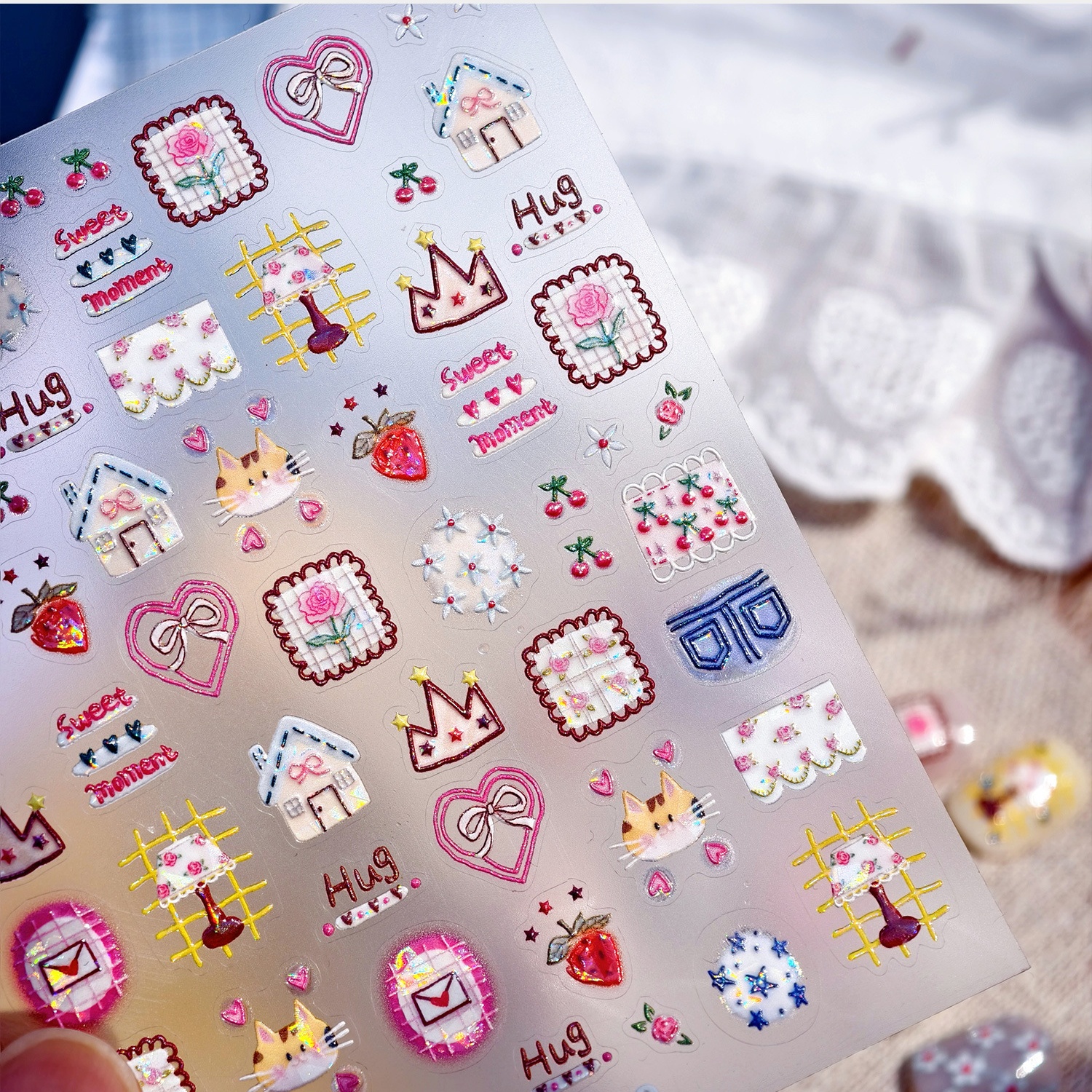 An Array of Stars Cat House St - Nail Art Denim ulasan dan harga