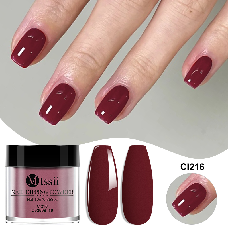 11pcs/set Nail Dipping Powder  - Nail Art Natural Pink ulasan dan harga