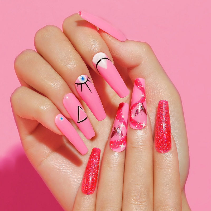 ROSALIND Multi-Colors Nail Gel - Nail Art One Piece ulasan dan harga