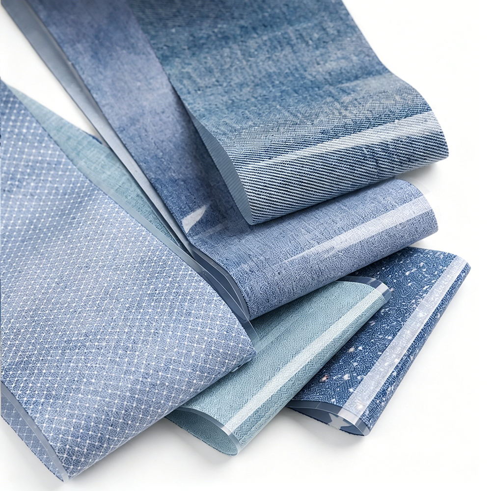 10 Rolls 3.8*20cm Denim Style  - Nail Art Denim ulasan dan harga