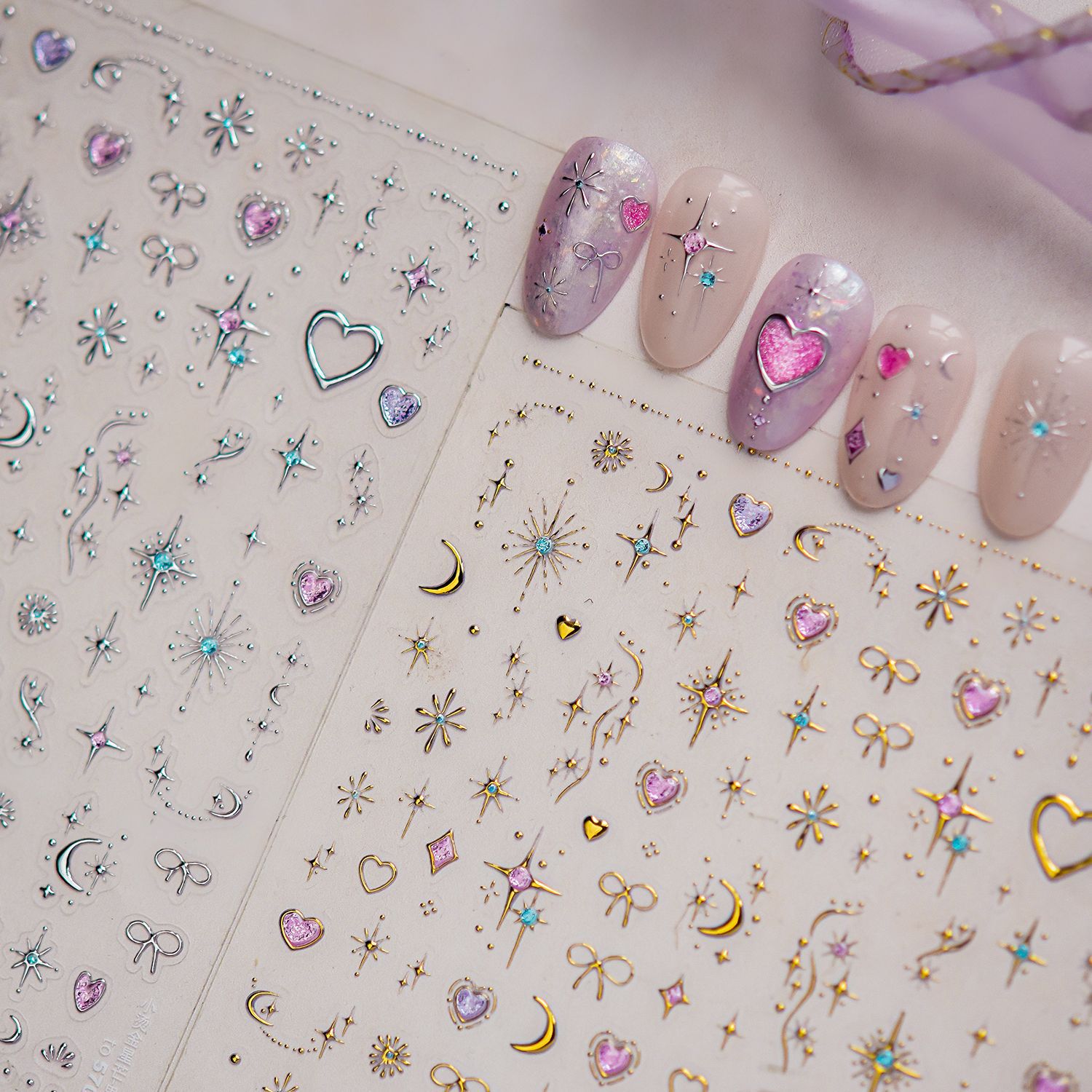 Gold Silver Bronzing Nail Stic - Nail Art Zelda ulasan dan harga