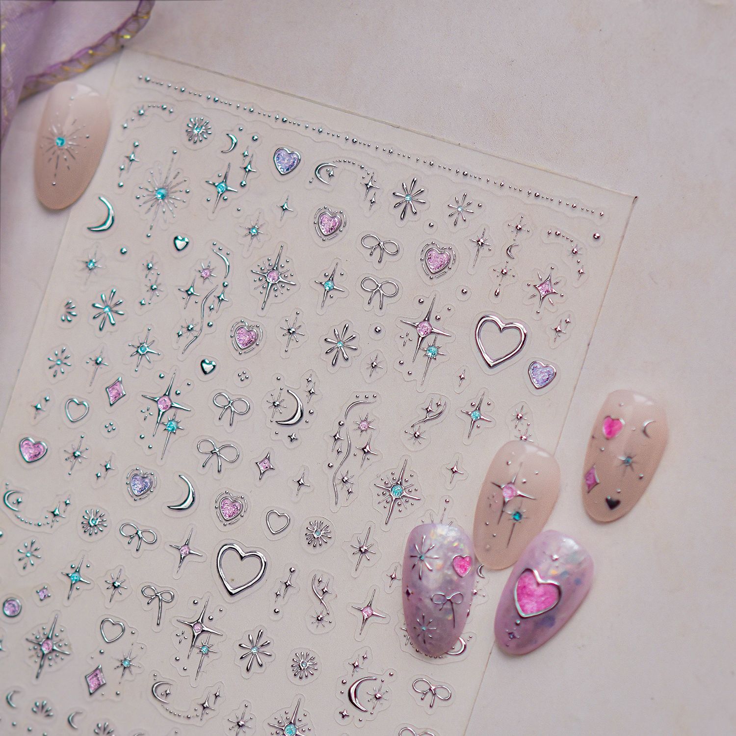 Gold Silver Bronzing Nail Stic - Nail Art Zelda ulasan dan harga